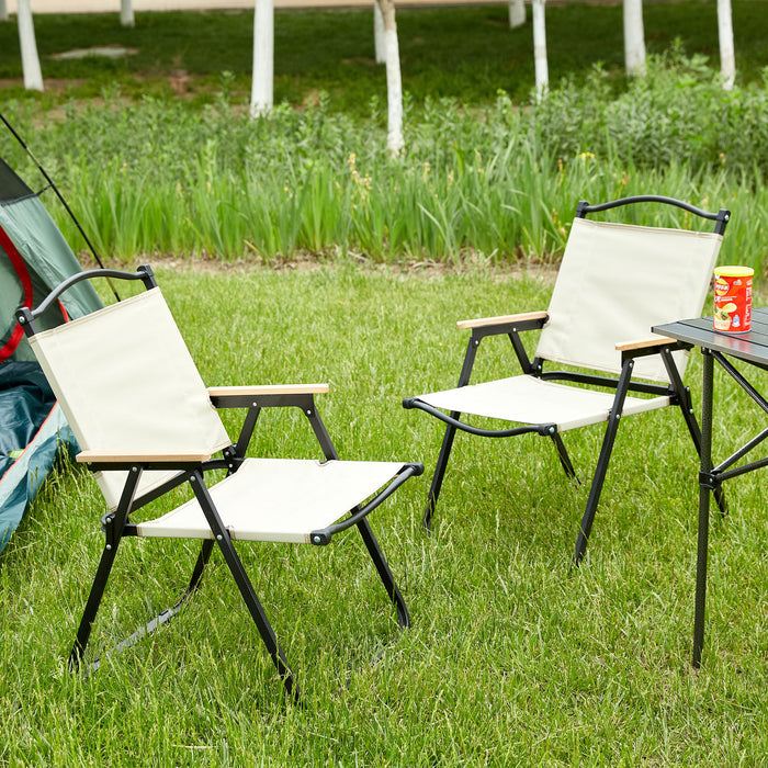 Folding Outdoor Chair For Indoor, Outdoor Camping, Picnics, Beach, Backyard, Bbq, Party, Patio