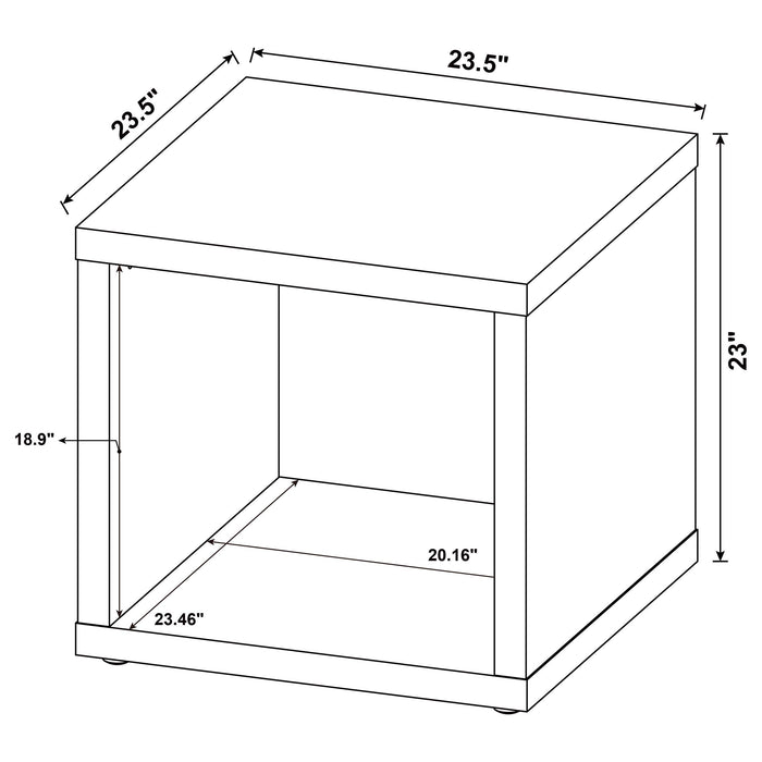 Frisco - Square Engineered Wood Side End Table