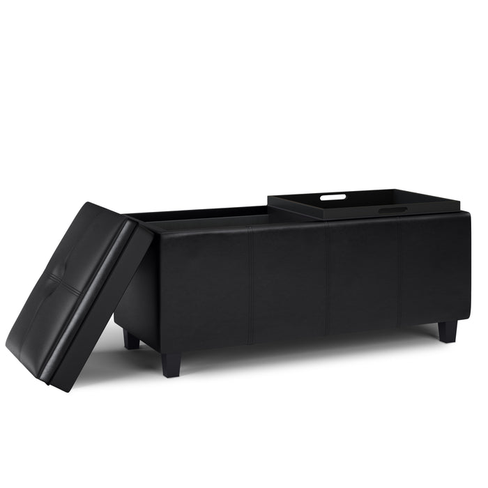 Avalon - 2 Tray Storage Ottoman