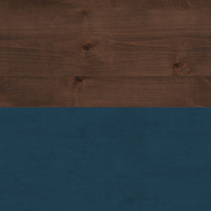 Nantucket - 22" 1-Drawer File - Blue Denim And Whiskey