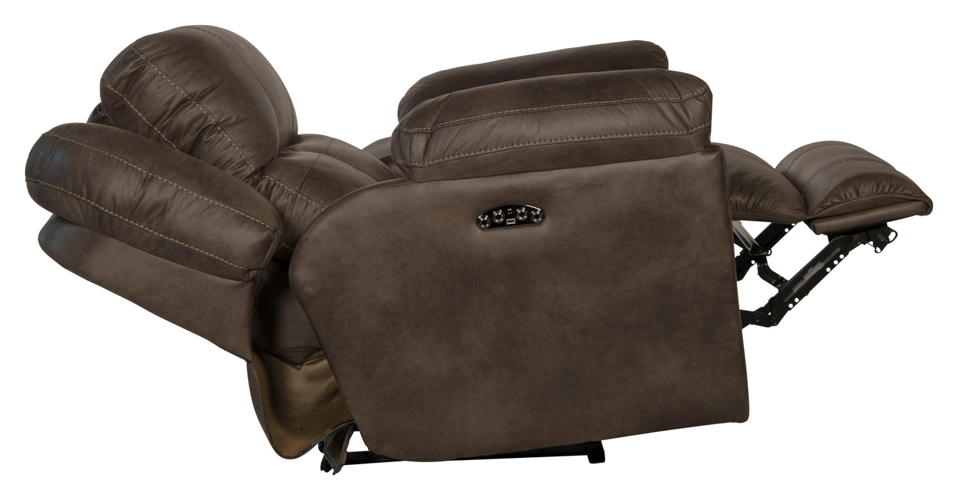 Ferrington - Power Lay Flat Recliner with Power Adjustable Headrest