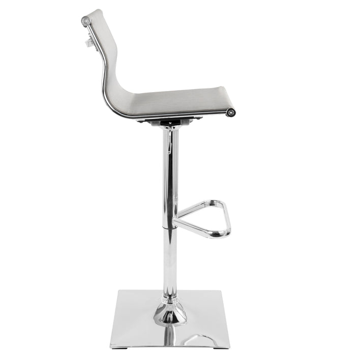 Mirage - Contemporary Adjustable Barstool With Swivel