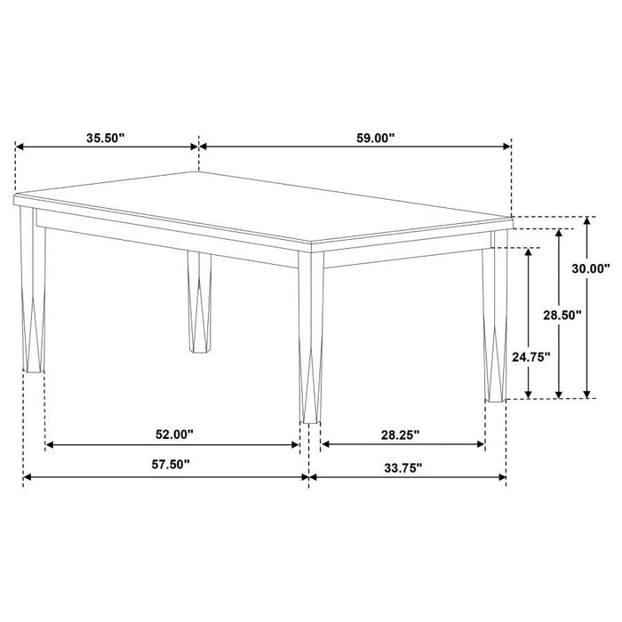 Appleton - Rectangular Wood Dining Table