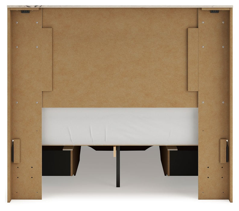 Lawroy - Panel Bed With Storage