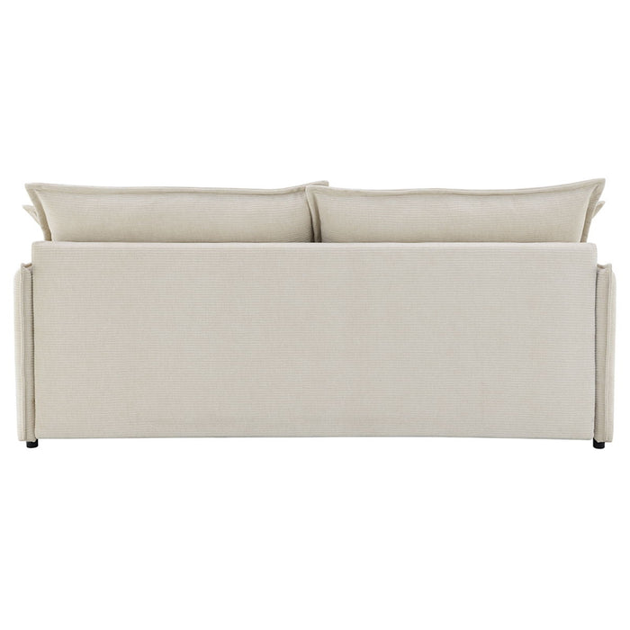 Elisea - Sofa With Sleeper - Beige Fabirc