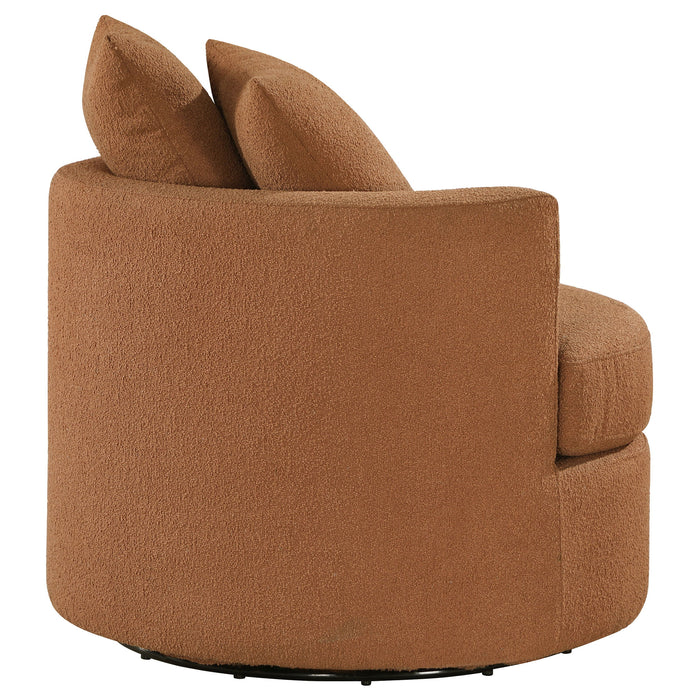 Debbie - Upholstered Swivel Accent Chair