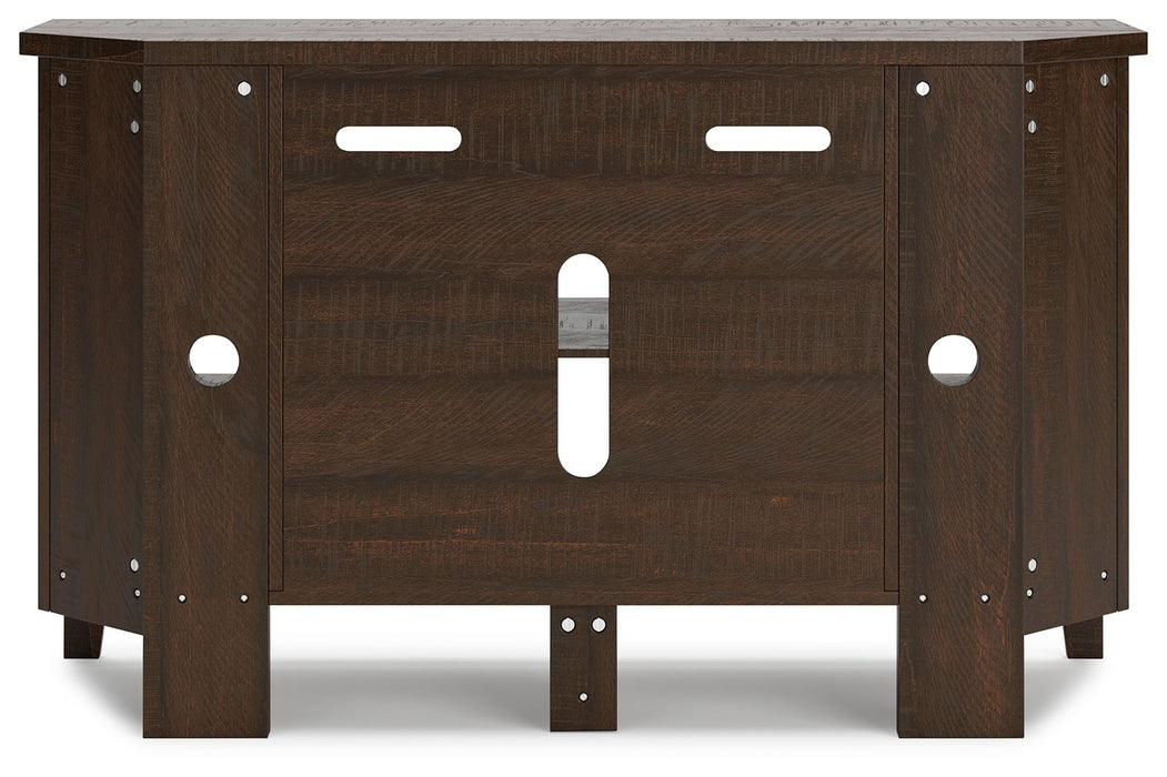 Camiburg - Corner TV Stand