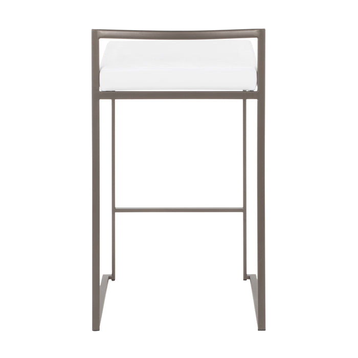 Fuji - Industrial Stackable Counter Stool Elegant Design