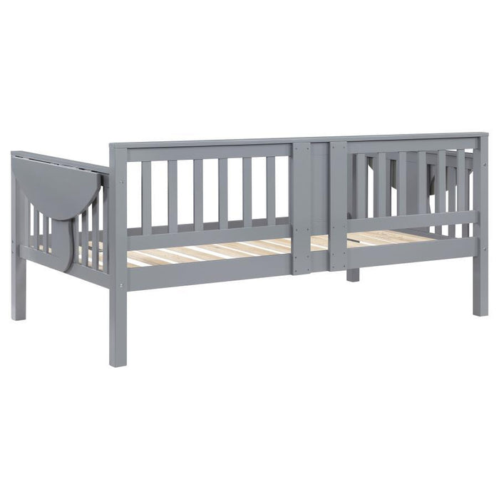 Bethany - Wood Twin Daybed With Drop-down Tables