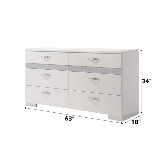 Naima II - Dresser - White