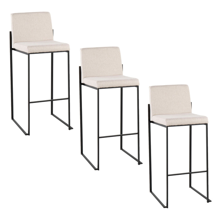 Fuji - Contemporary High Back Barstool Elegant Design