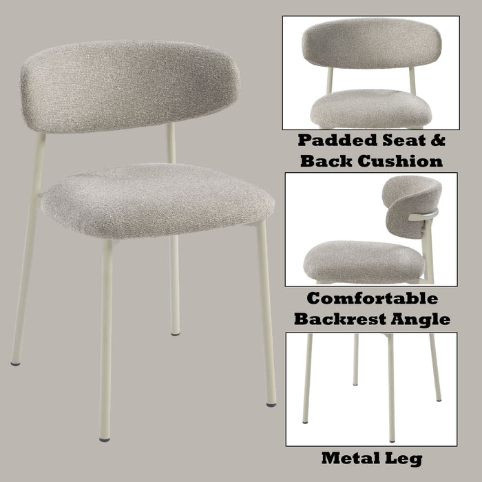 Ingram - Side Chair (Set of 2) - Light Gray