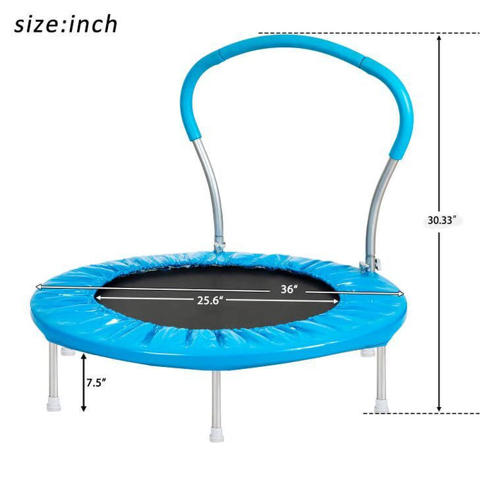 Kangle Store Trampoline With Handle