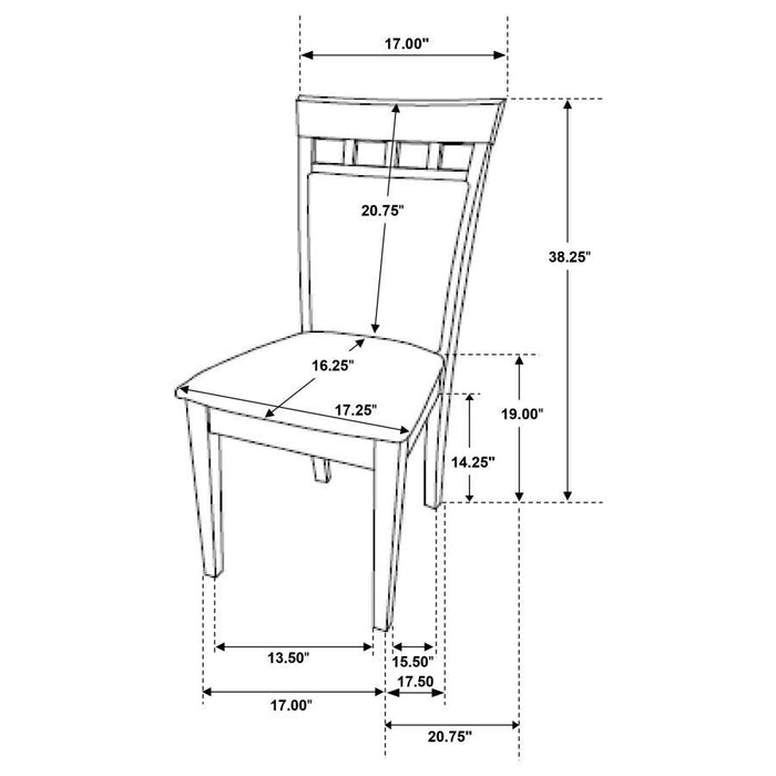 Gabriel - Extension Leaf Dining Set