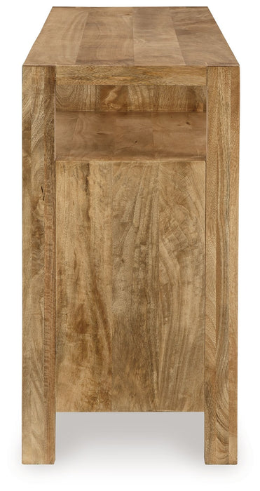 Hudwick - Natural Brown - Accent Cabinet