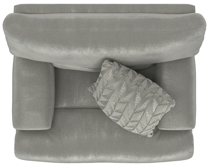 Renaldo - Power Lay Flat Recliner With Zero Gravity - Stone