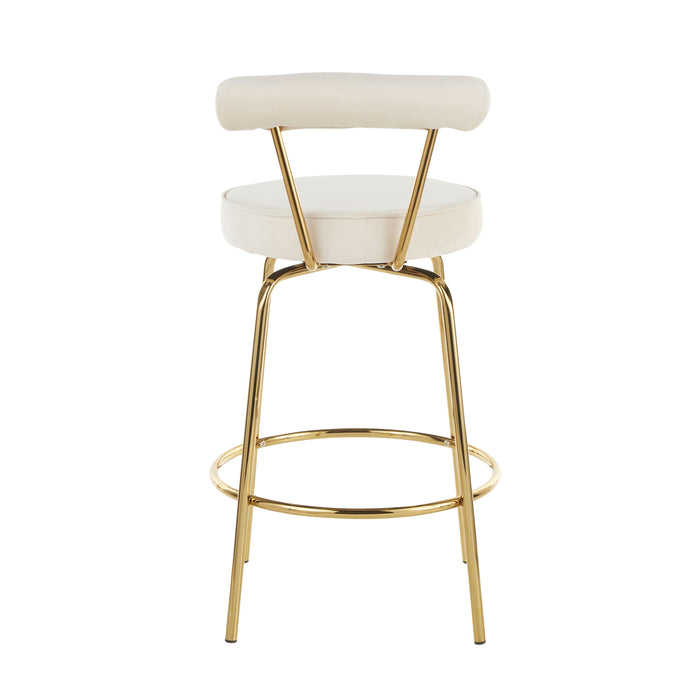 Rhonda - Glam Counter Stool (Set of 2)