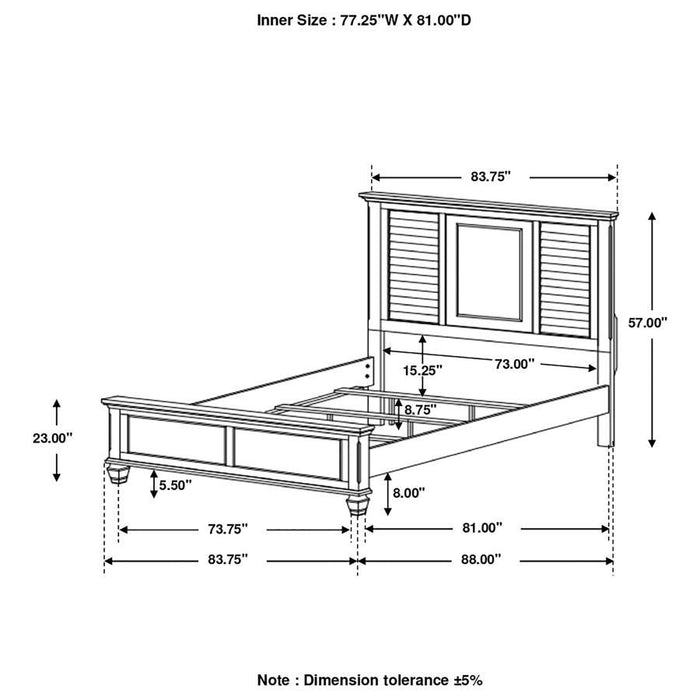 Franco - Panel Bed