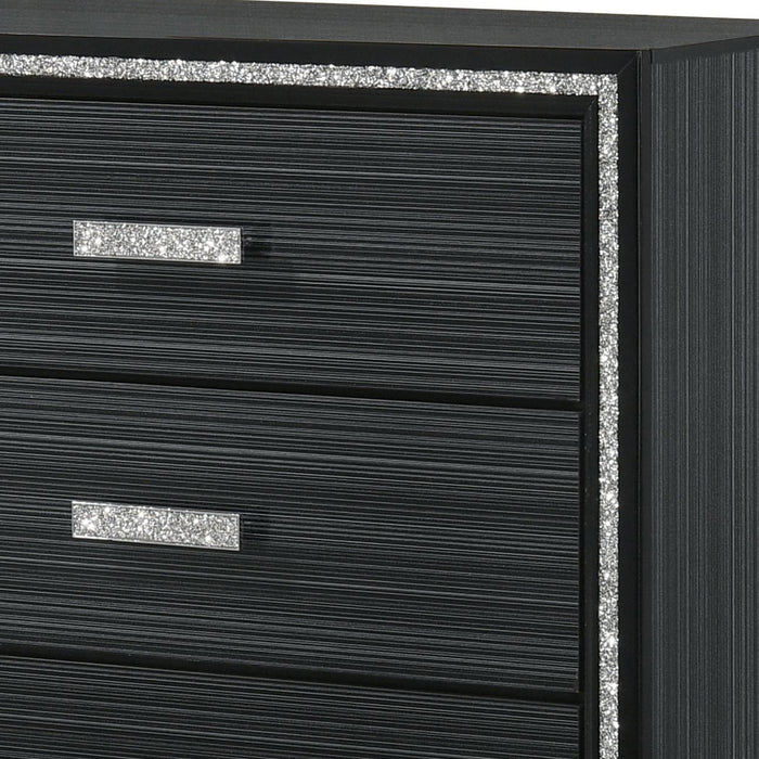 Haiden - Weathered Dresser - Black