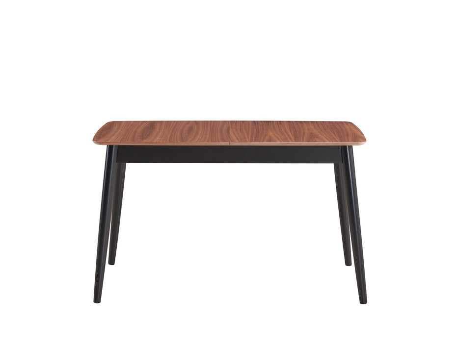 Lanae - Dining Table (Extension Bufferfly Leaf) - Natural / Black