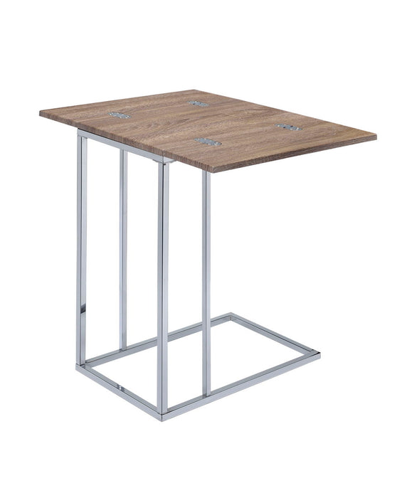 Danson - Weathered Accent Table - Oak