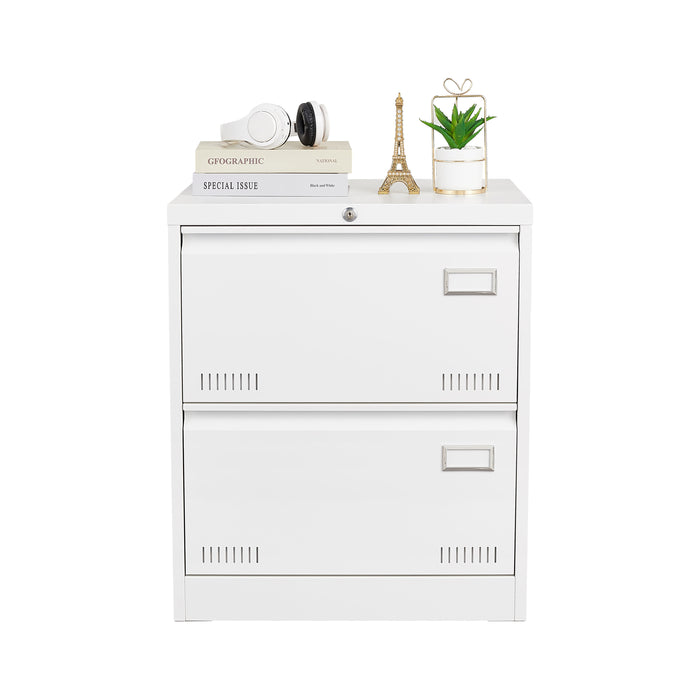 Filing Cabinet Lateral File Cabinet 3 Drawer, Locking Metal File Cabinets Three Drawer, Office Filing Cabinet With Lock Drawers For Home Office