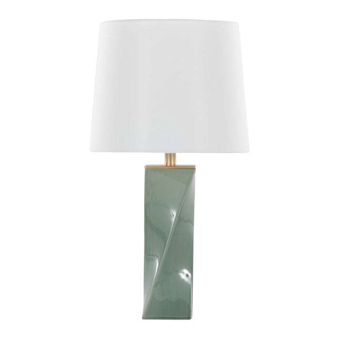 Curvo - Square Contemporary Table Lamp