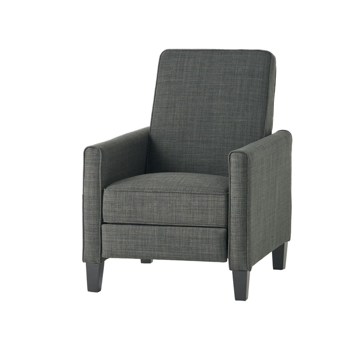 Linen Push Back Chair For Elegant Home