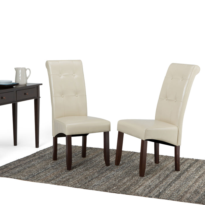 Cosmopolitan - Deluxe Tufted Parson Chair (Set of 2)