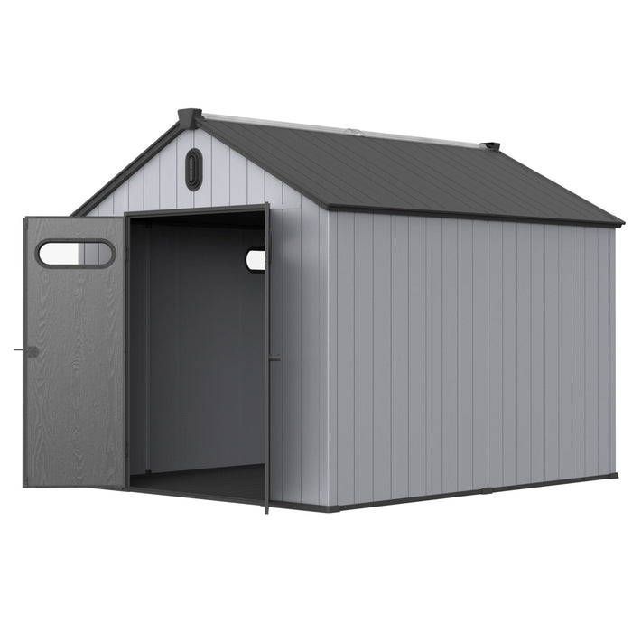 Plastic Storage Shed For Backyard Garden Big Spire Tool Storage