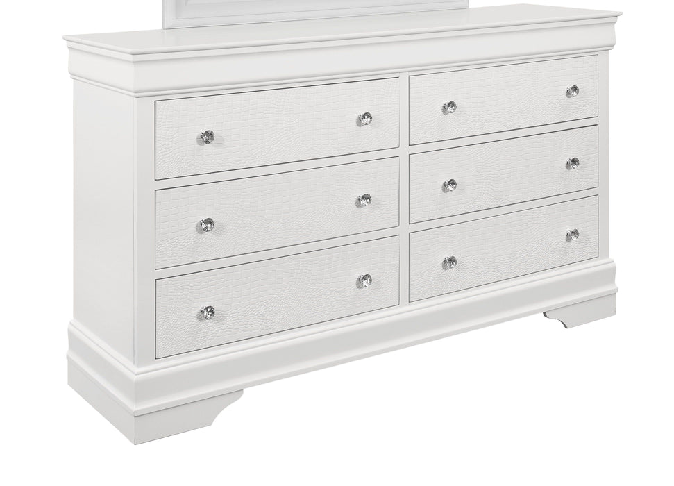 Shaker - Crocodile Metallic Dresser