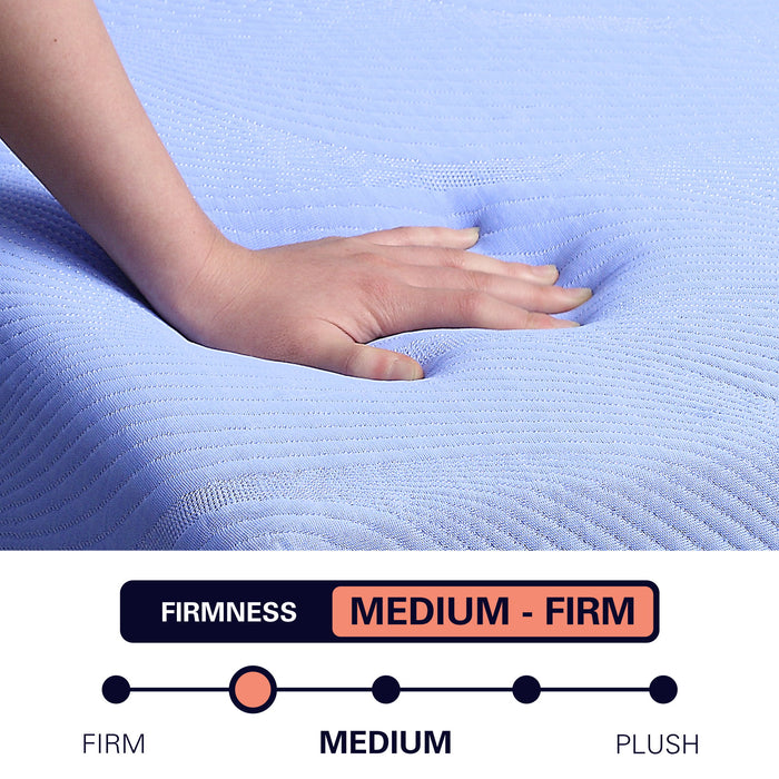 Remedy Sleep - 12" Flex Head Hybrid 5-Layer Latex Foam And Coil Adult Mattress