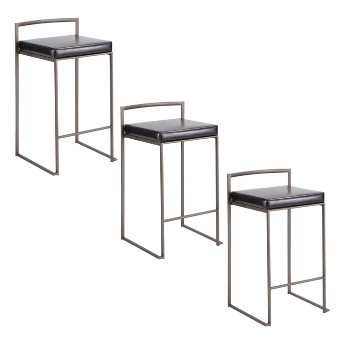 Fuji - Industrial Stackable Counter Stool Elegant Design