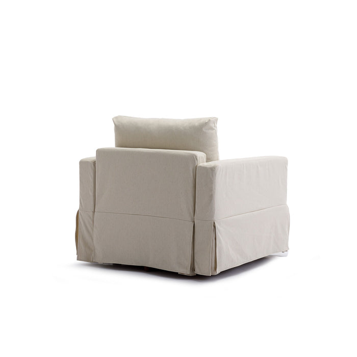 Single Seat Module Sofa Sectional Couch Seat Cushion And Back Cushion Removable And Washable