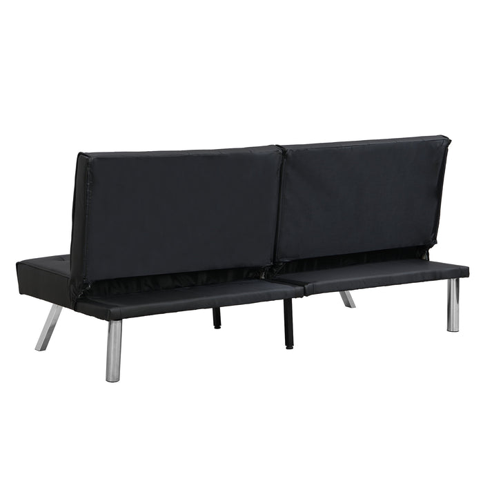 Comfortable Futon Sofa Bed - Black