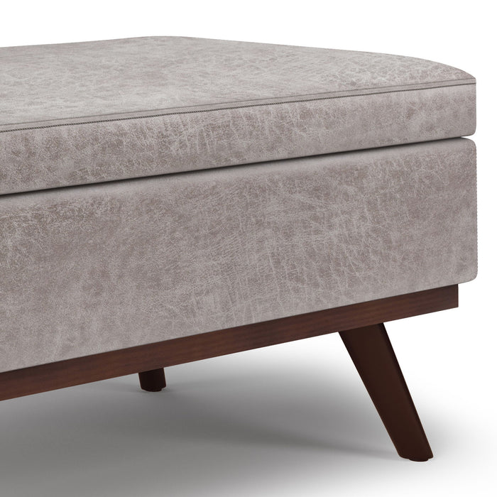 Owen - Lift Top Large Coffee Table Storage Ottoman