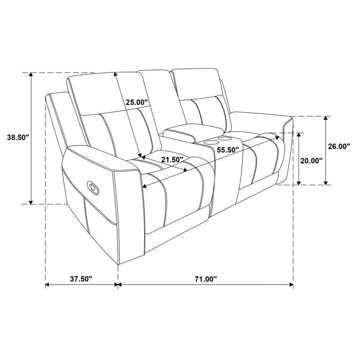 Brentwood - Upholstered Motion Reclining Sofa Set