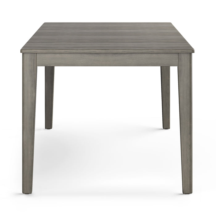 Carmel - Outdoor Dining Table - Distressed Weathered Grey