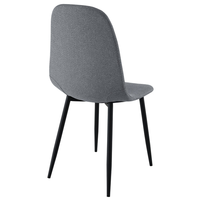 Dennison - Upholstered Dining Side Chair (Set of 4) - Grey