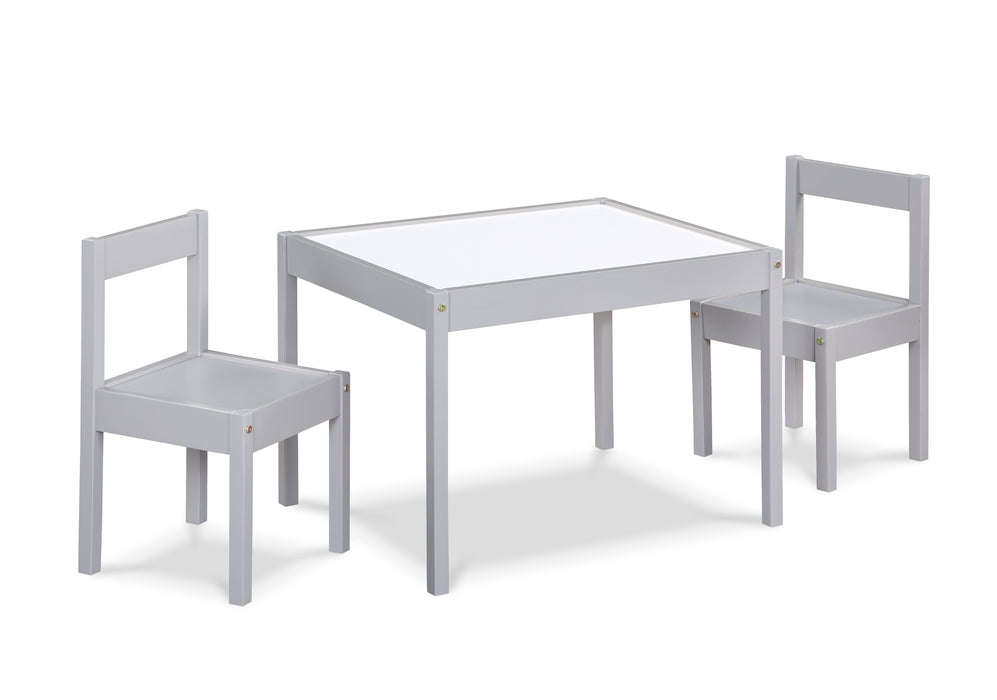 Gibson - 3-Piece Dry Erase Kids Table & Two Chair Set