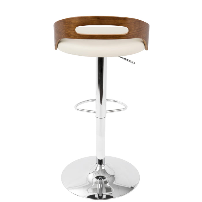 Cassis - Mid-Century Modern Adjustable Barstool With Swivel