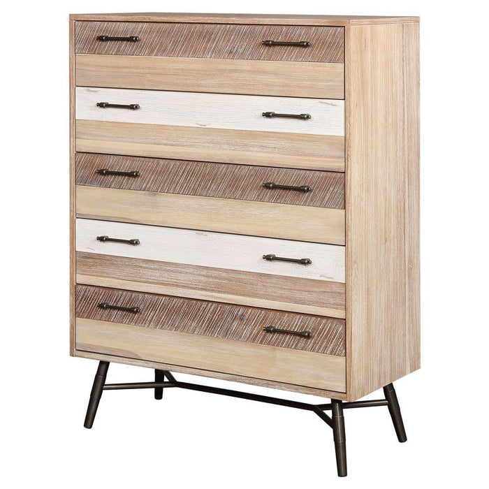 Marlow - 5-Drawer Chest - Rough Sawn Multi