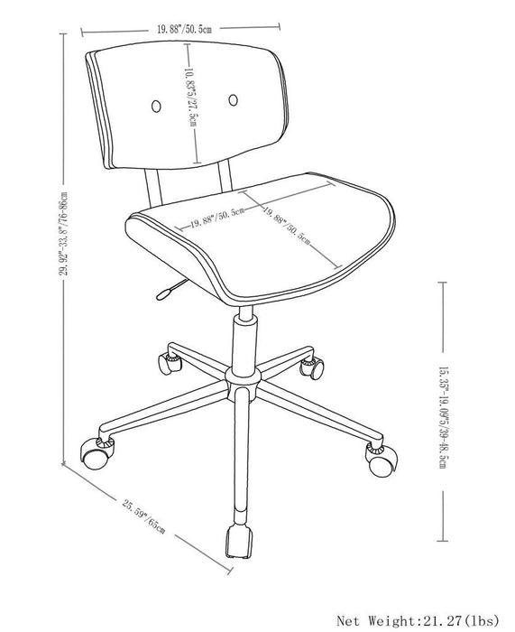 Dax - Bentwood Office Chair