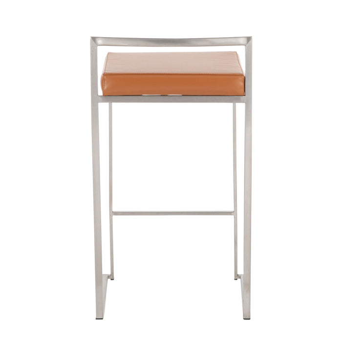 Fuji - Contemporary Elegant Stackable Counter Stool Set