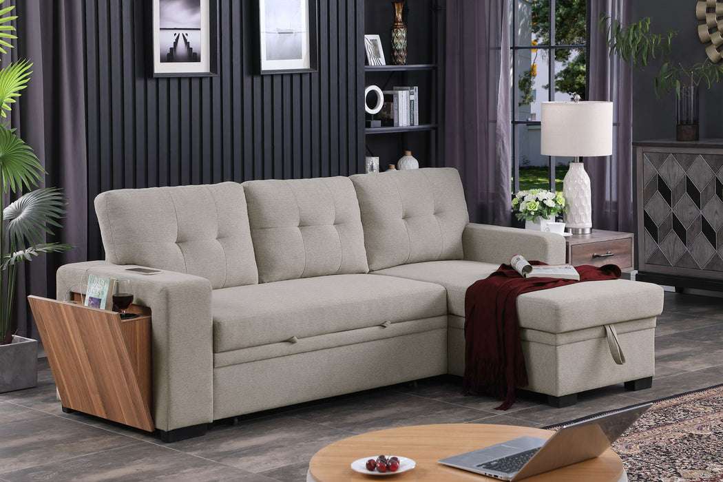 3 Piece Upholstered Sectional