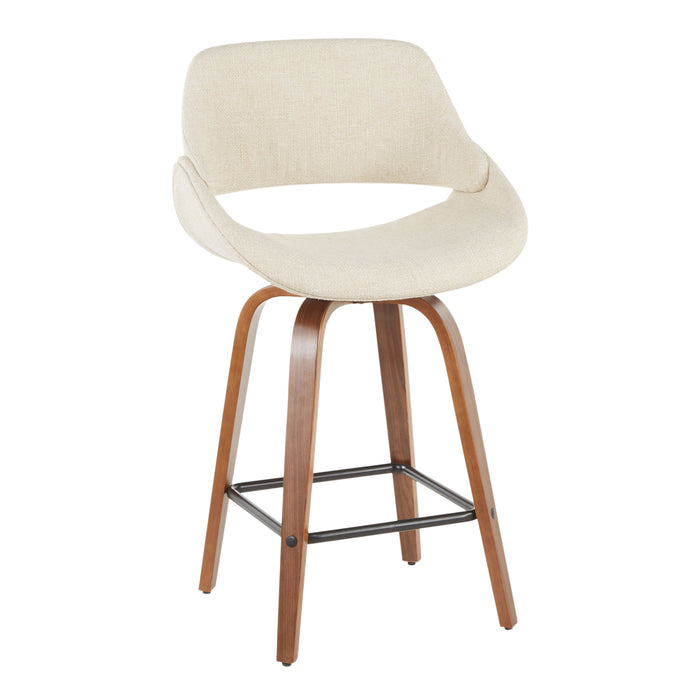 Fabrico - Mid-Century Modern, Counter Stool (Set of 2)