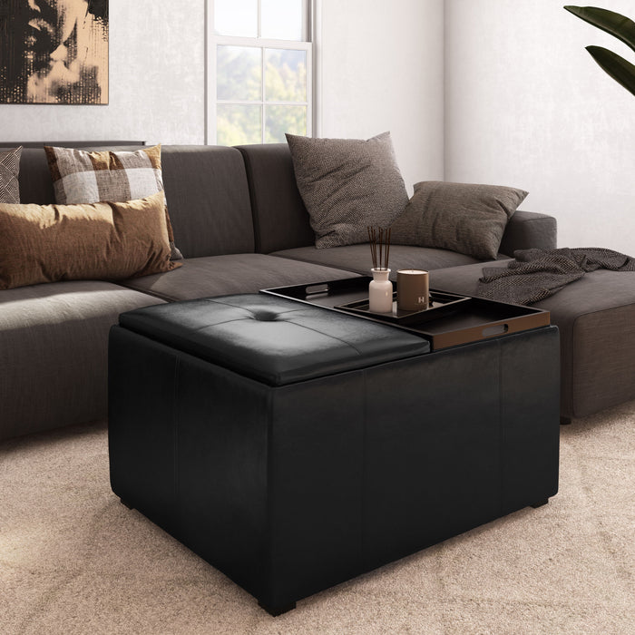 Avalon - Small Coffee Table Storage Ottoman