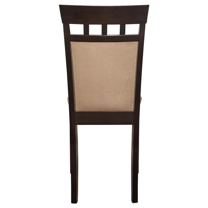 Gabriel - Upholstered Side Chairs (Set of 2) - Cappuccino And Tan