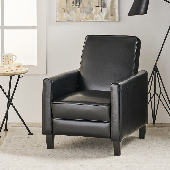 Linen Push Back Chair For Elegant Home