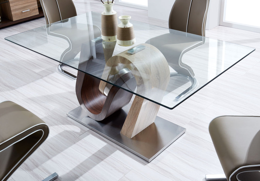 Tony - Dining Table - Brown / Beige